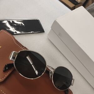 Celine Round Sunglasses with Case